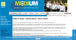 Desktop Screenshot of hudebniskupina.com